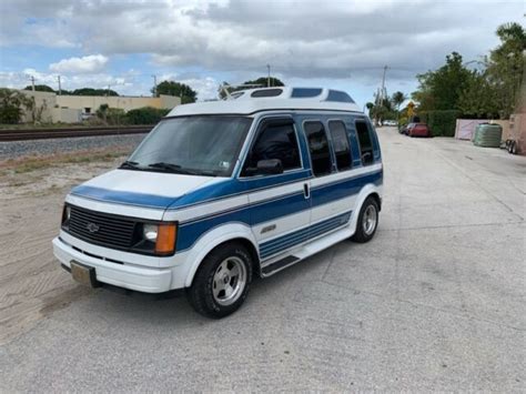 1988 Chevrolet Astro Cargo Van 39532 Miles Blue 4.3L V6 OHV 12V Automatic - Classic Chevrolet ...