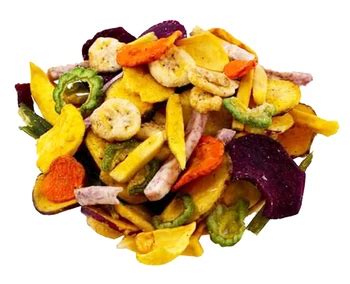 Mixed Dried Fruits And Vegetable Chips - Crispy And Healthy Snacks /ms ...