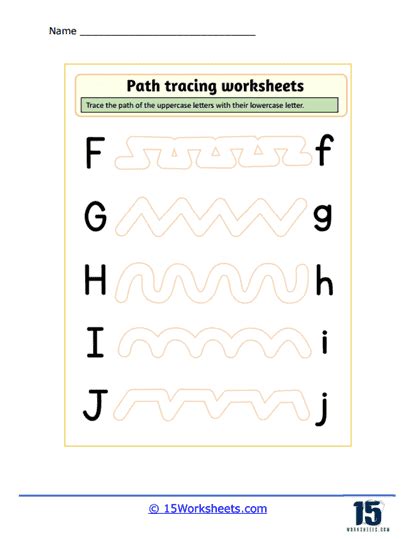 Path Tracing Worksheets - 15 Worksheets.com