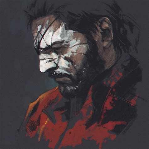 Solid Snake Metal Gear Solid Art