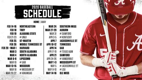 Alabama Softball Schedule 2024 Schedule - Hayley Katerina