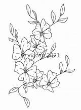 Botanical Coloring Pages  Nation sketch template