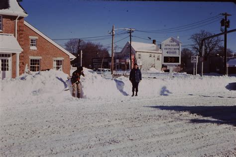 Seaford, NY, Notes: Snow in February, 1978