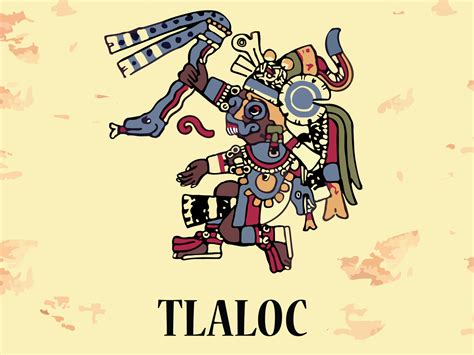 Aztec god Tlaloc by David Djukic on Dribbble