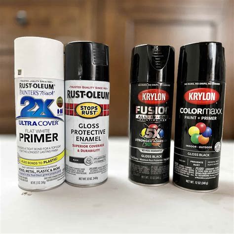 Krylon vs Rustoleum Spray Paint