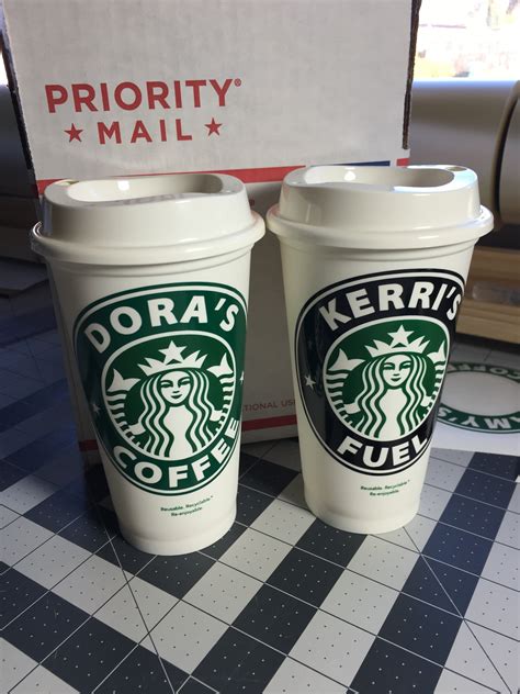 Starbucks 16oz Reusable Cup With Custom Vinyl