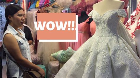 DIVISORIA WEDDING GOWNS!! 5K ONLY!!? - YouTube