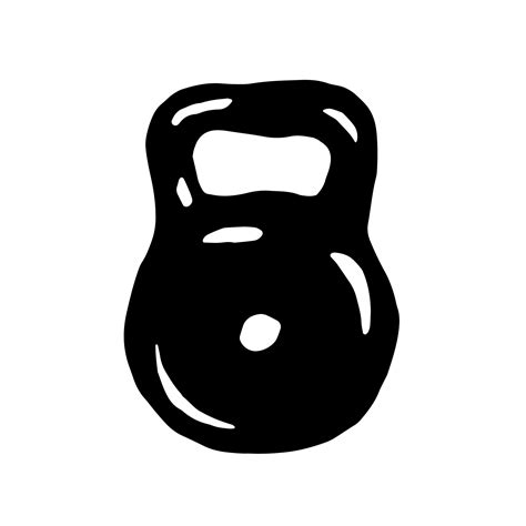 Kettlebell. Vector clipart. Isolated 23018879 Vector Art at Vecteezy