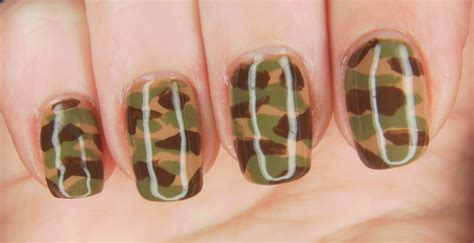 SpecialGirl Nails: OPI Camo Nail Art