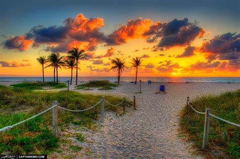 Sunrise at Beach on Singer Island Florida