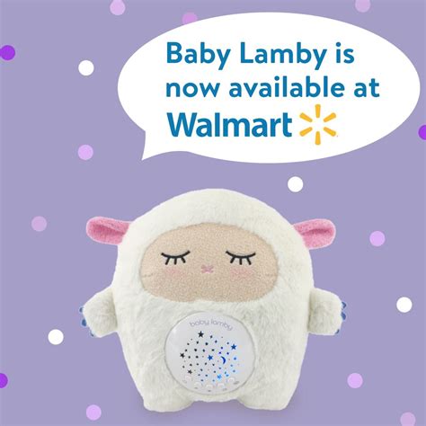Baby Lamby USB Rechargeable Sleep Soother & White Noise Machine - Walmart.com | Soothing baby ...
