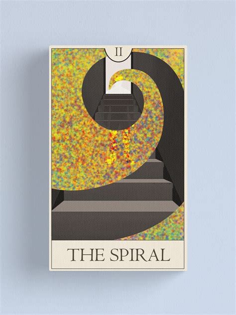 "The Spiral - The Magnus Archives Tarot Series" Canvas Print for Sale by bellumcatilina | Redbubble