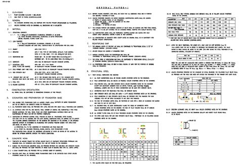 Structural steel and construction specification detail dwg file - Cadbull