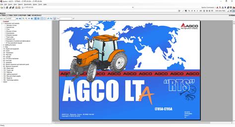 AGCO Parts (NA) AG North America [09.2020] Part Book & Workshop Service Manuals