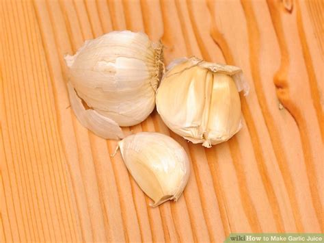 4 Ways to Make Garlic Juice - wikiHow