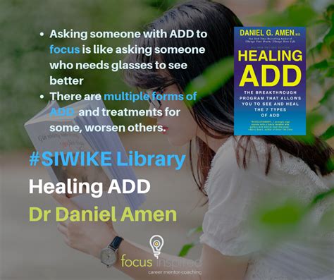 BOOK-Healing ADD: Dr. Daniel Amen – FOCUS inspired – careers not jobs!