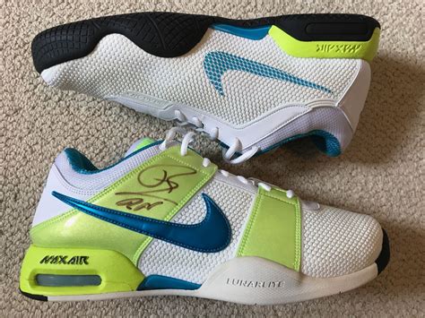 Nike Air Max Courtballistec 1.3 Tennis Shoes 10 Signed Rafael Nadal PSA/DNA AUTH | Dress shoes ...