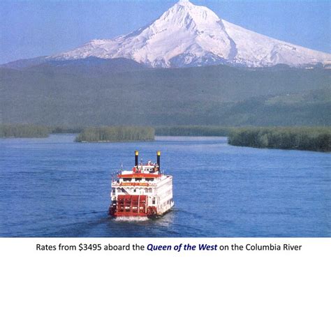 Adventure Cruises, Columbia River cruise, Queen of the West ...