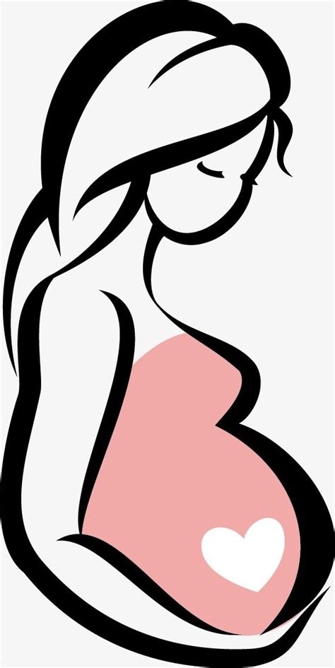 Pregnant clipart transparent png hd pregnant vector pregnant woman sketch png image for free ...