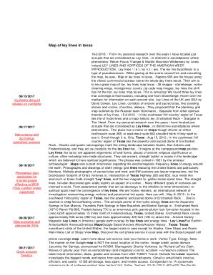 Ley Lines Map Texas - Fill Online, Printable, Fillable, Blank | pdfFiller