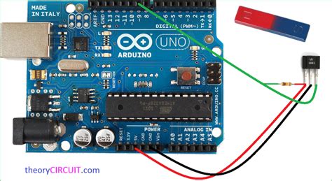 Hall Effect Sensor Arduino program