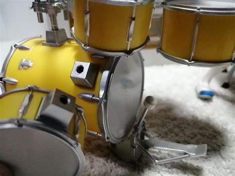 Collectible K-ON! RITSU TAINAKA SQ Ricchan Anime Figure Drum Set ...