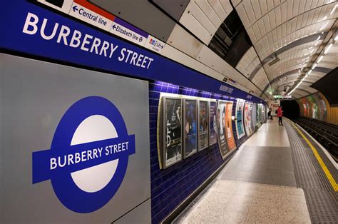 Bond Street Tube station becomes ‘Burberry Street’ and draws mixed ...