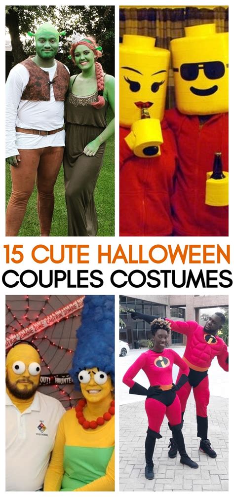 15 Cute Couples Costumes for Halloween Ideas - These Are Brilliant!