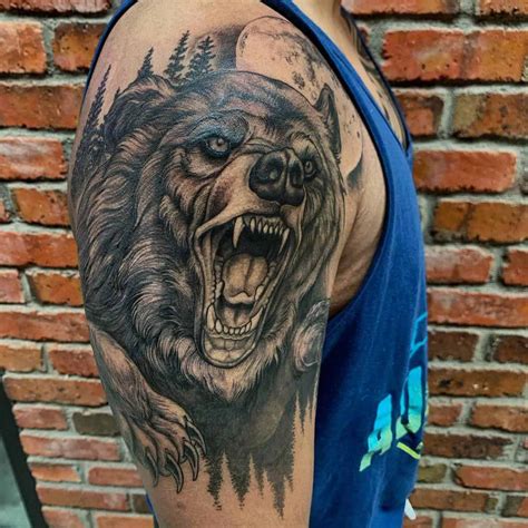 Top 47+ Best Black Bear Tattoo Ideas - [2021 Inspiration Guide]