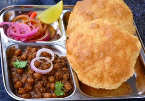 Chana bhatura | Chole Bhature with chole masala recipe - SecondRecipe