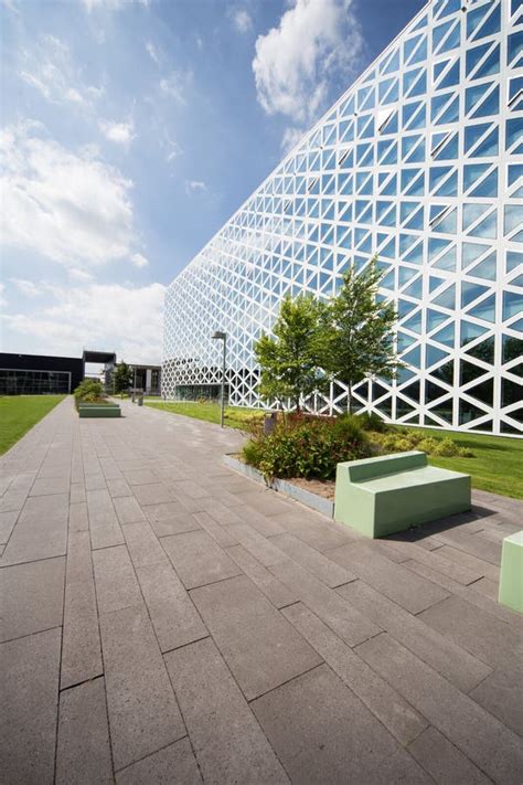 Building X in Windesheim Campus, Netherlands Stock Image - Image of ...