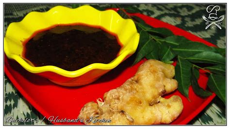 Bachelor's / Husband's Kitchen: INJI CURRY (GINGER CURRY)