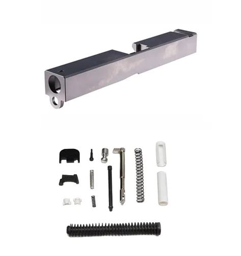 Glock 17 Gen 3 Blank Slide and Slide Completion Kit Combo | 3CR Tactical