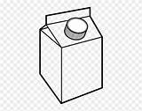 Milk Carton Coloring Page sketch template
