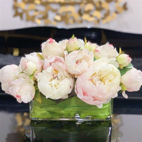 Luxury Silk Peony Artificial Flower Arrangement – Flovery