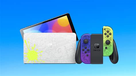 Nintendo switch oled splatoon edition