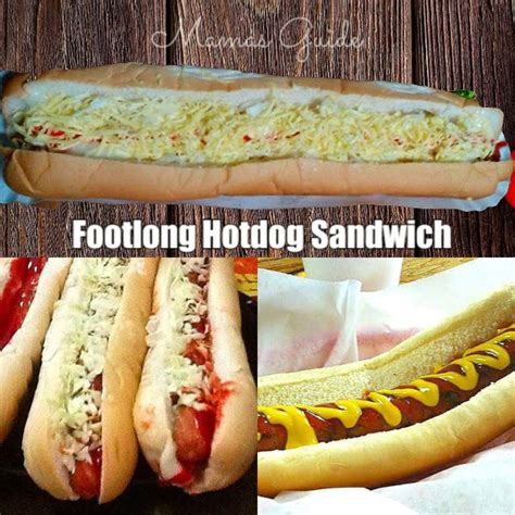 Footlong Hotdog Sandwich with Coleslaw