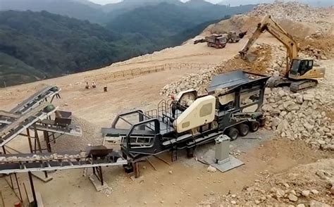 300-400tph limestone mobile crusher production plant - Eastman Rock Crusher