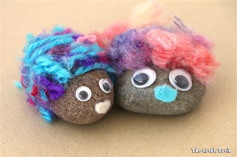 Fluffy pet rocks - The Craft Train