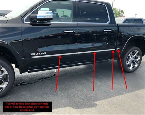 FOR 2019-2022 RAM 1500 2500 3500 CHROME SIDE | Grelly USA