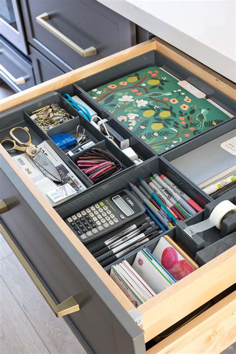 Organize Desk Drawers