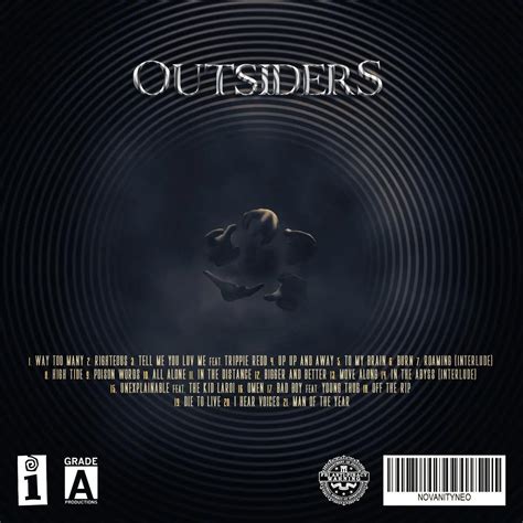 Outsiders Album Cover & Tracklist Concept By Me | IG: NOVANITYNEO : r ...