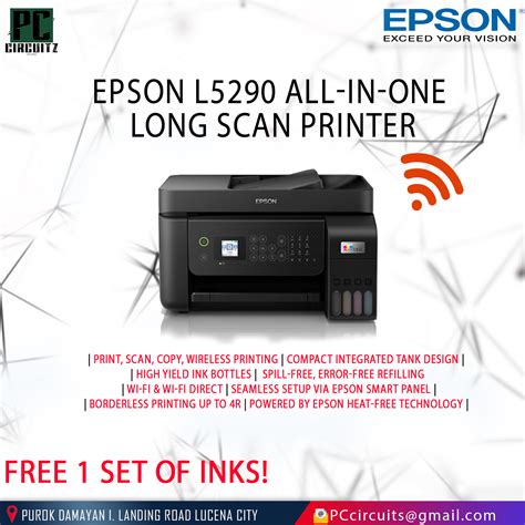 EPSON L5290 ALL-IN-ONE PRINTER WITH LONG SCANNER | Lazada PH