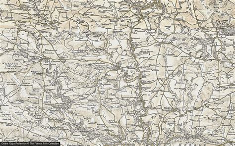 Historic Ordnance Survey Map of Winsford, 1900