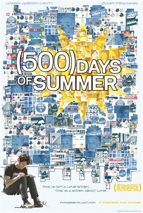 Put yourself on the (500) Days of Summer movie poster