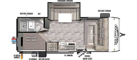 Top Ten Travel Trailer Bunkhouse Floorplans - RV Wholesalers