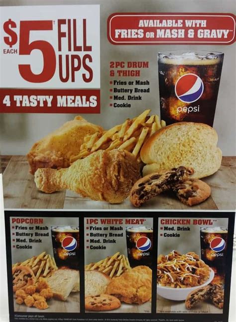 KFC $5 Fill-Ups | MomMomOnTheGo.com