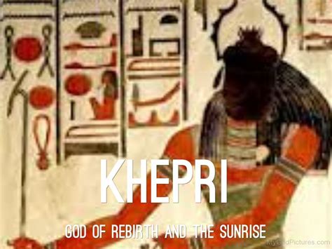 Khepri God Of Rebirth