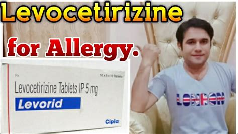 Levocetirizine dihydrochloride 5 mg tablet uses dosage & side effects - YouTube