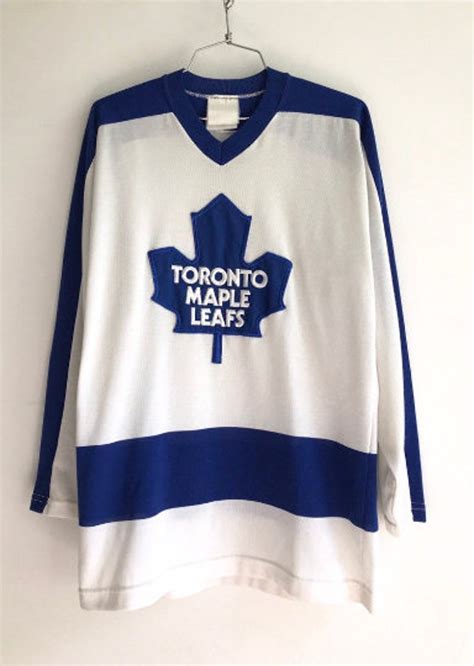 Vintage 70s Toronto Maple Leafs Jersey // 1970s Leafs Home | Etsy